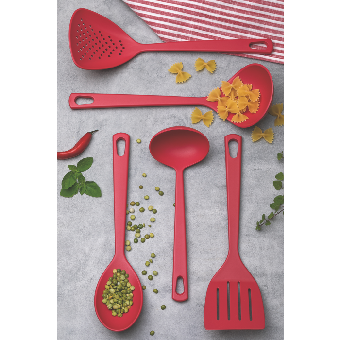 Tramontina ability red nylon ladle